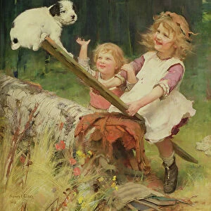 The Seesaw, 1891 (oil on canvas)