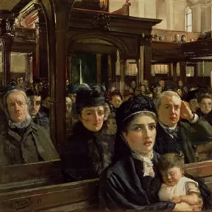 The Sermon, 1888 (oil on canvas)
