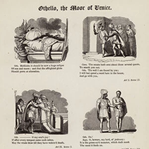 Shakespeare: Othello, the Moor of Venice (engraving)