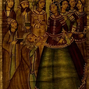 Shaykh Sanan and the Christian Maiden (oil on canvas)