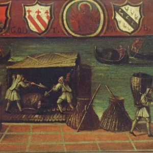 Sign of the Venetian Coal Porters Guild (panel)