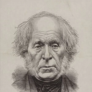 Sir David Brewster, Scottish physicist, mathematician and astronomer (engraving)