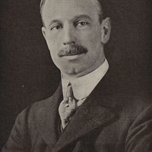 Sir Eric Drummond, 7th Earl of Perth, British statesman who became the first Secretary General of the League of Nations in 1920 (b / w photo)