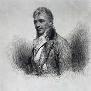 Sir Francis Bourgeois, after a drawing by W. Evans, engraved by J. Vendramini, 1811