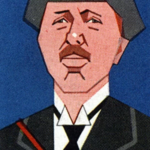 Sir Hugo Cunliffe-Owen, Bart. 1926 (colour litho)