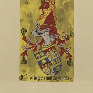 Sir John de la Pole, duke of Suffolk, c 1472-1491 (chromolitho)