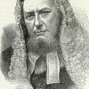 Sir Richard Paul Amphlett (1809-83) from The illustrated London News 7th February