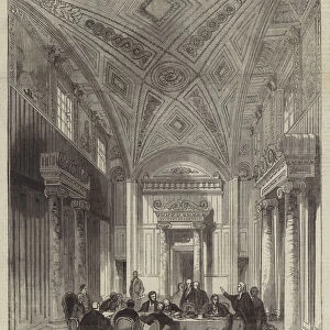 Sitting of a Judicial Committee of the Privy Council (engraving)