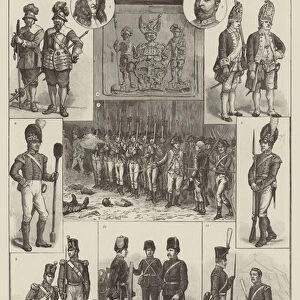 Sketches of the Honourable Artillery Company (engraving)