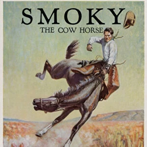 Smoky The Cow Horse (colour litho)