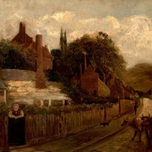 Sneinton Hermitage, Nottingham, 1887 (oil on canvas)