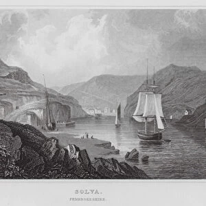 Solva, Pembrokeshire (engraving)
