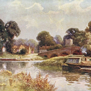 Sonning (colour litho)
