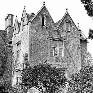 The south east front, Kelmscott Manor, from The English Country House (b/w photo)