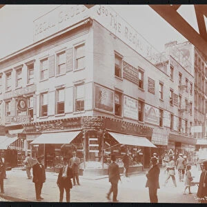 South-west corner of 14th Street and 3rd Avenue showing the Star Candies store, a dentist