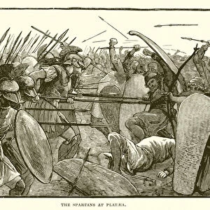 The Spartans at Plataea (engraving)
