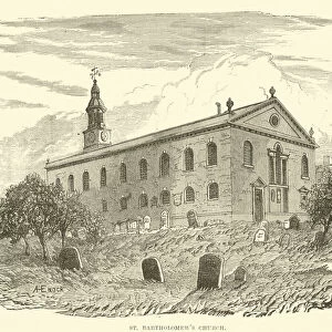 St Bartholomews Church (engraving)