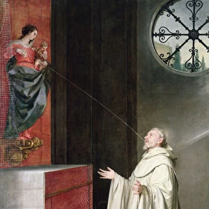 St. Bernard and the Virgin