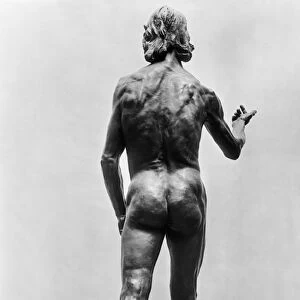 St. John the Baptist, seen from behind, 1878-80 (see also 279787, 279788) (bronze)