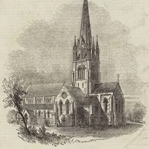 St Johns Church, Notting Hill (engraving)