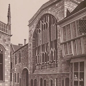 St Marrys Hall, Coventry (litho)