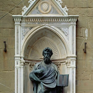 St. Matthew, 1419-23 (marble & bronze)