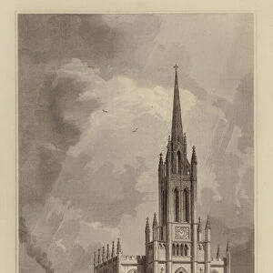 St Matthews Church, Camp Field, Manchester (engraving)