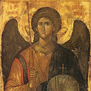 St. Michael (tempera on panel)