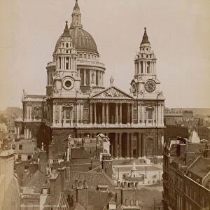 St Pauls Cathedral, London, early 20th century (photo)