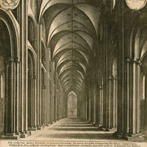 St Pauls Cathedral, London (engraving)