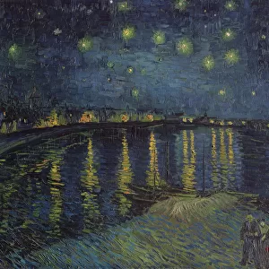 Starry Night over the Rhone, 1888 (oil on canvas)