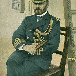 Stephen Cribb, Flag Captain in the British Royal Navy (coloured photo)