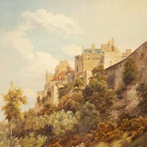 Stirling Castle (oil on canvas)