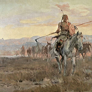 Stolen Horses, 1911 (oil on canvas)