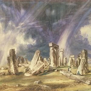 Stonehenge, 1835 (w / c on paper)