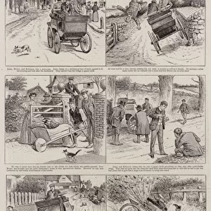 The Story of an Auto-Motor Car (engraving)
