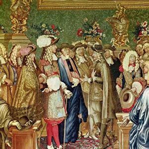 The Story of the King, an audience is granted by Louis XIV to the Count of Fuentes