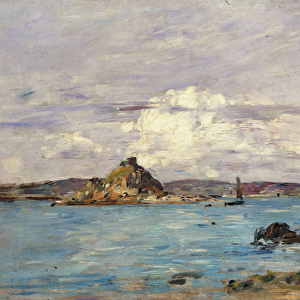 Study for The Bay of Douarnenez, c. 1895-97 (oil on canvas)