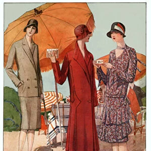 Summer coat. 1929 (engraving)