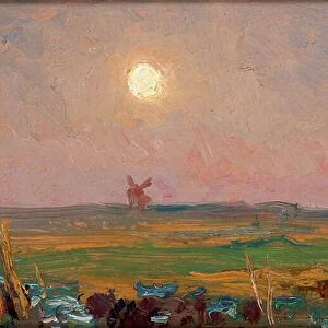 Sun, 1905 (oil on panel)