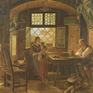 Sunday Morning in Tyrol, 1831 (oil on canvas)