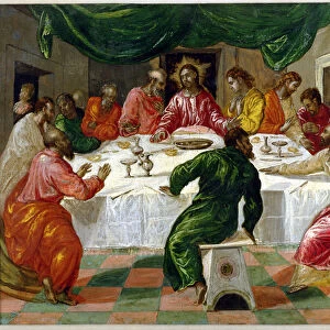 The Last Supper, 1567-70 (tempera on panel)