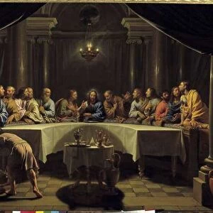 The Last Supper, 17th century (oil on canvas)