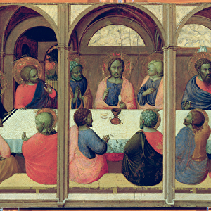 The Last Supper, from the Arte della Lana Altarpiece, c. 1426 (oil on panel)