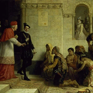 The Supplicants. The Expulsion of the Gypsies from Spain, 1872 (oil on canvas)