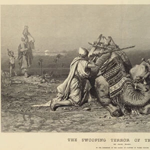 The Swooping Terror of the Desert (engraving)