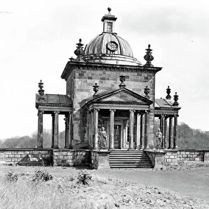 Temple of the Four Winds, Castle Howard, from The English Country House (b/w photo)