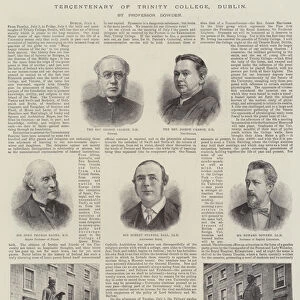Tercentenary of Trinity College, Dublin (engraving)