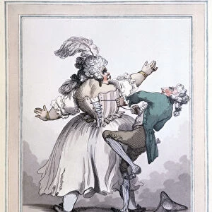 Tighten More - Prints by Rowlandson, in "The corset in art