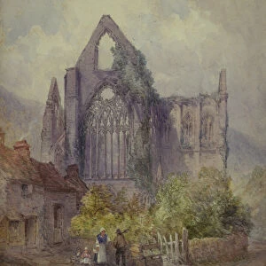 Tintern Abbey, 1901 (w / c on paper)